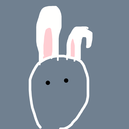 Rabbit drawing by bia