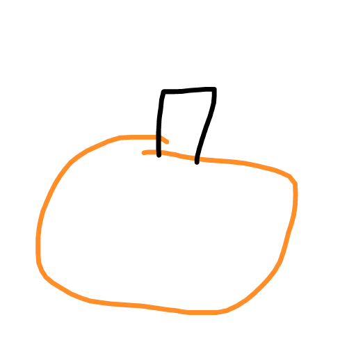 Pumpkin drawing by wave-zest-painter