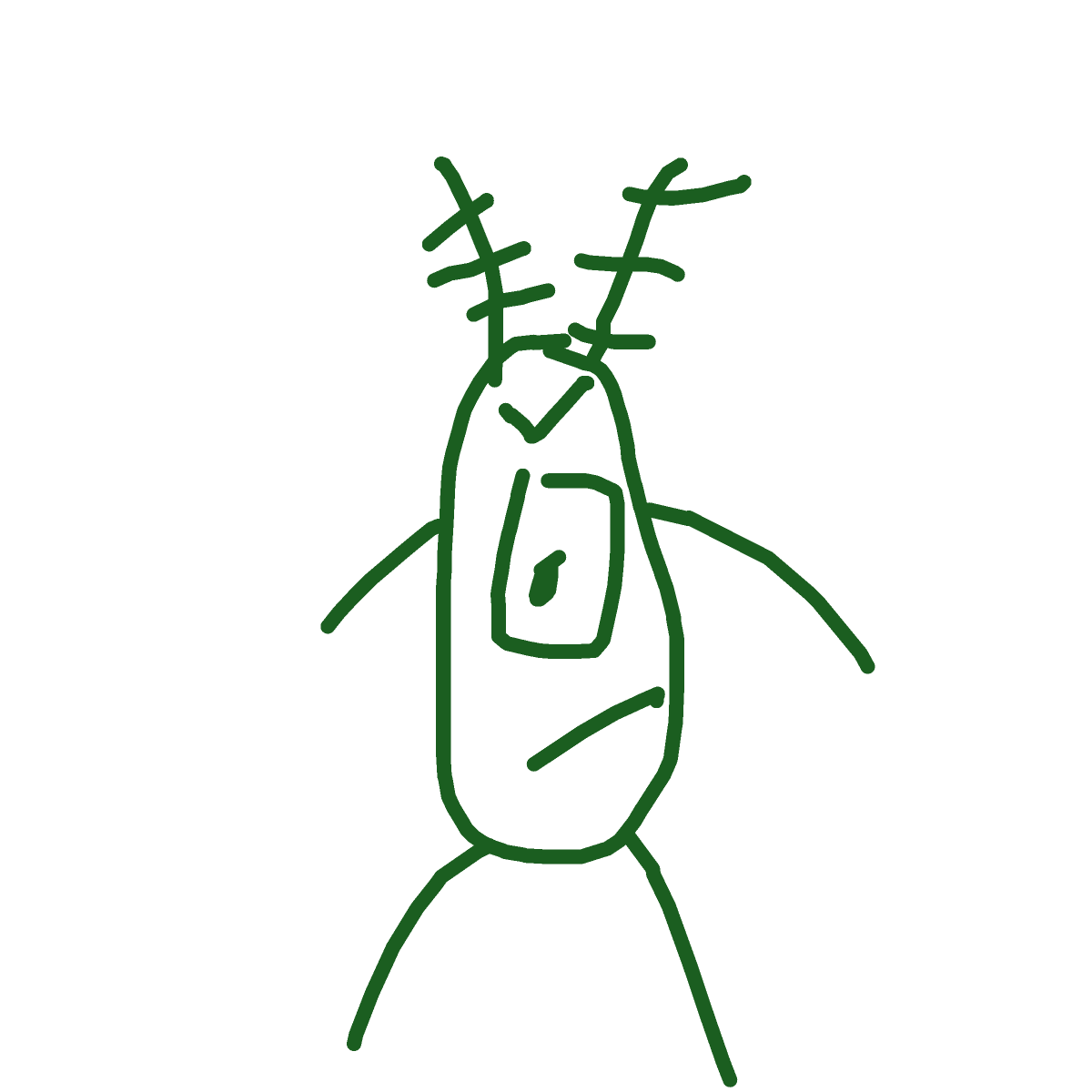 Plankton drawing by juice