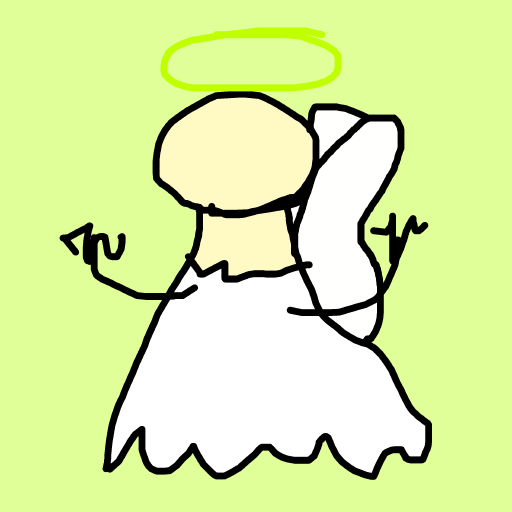 Angel drawing by vivid-moon-code