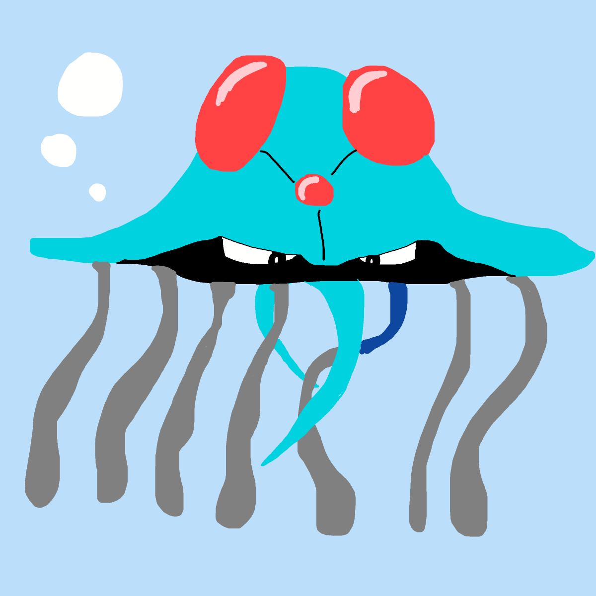 Tentacruel drawing by nicodarunia