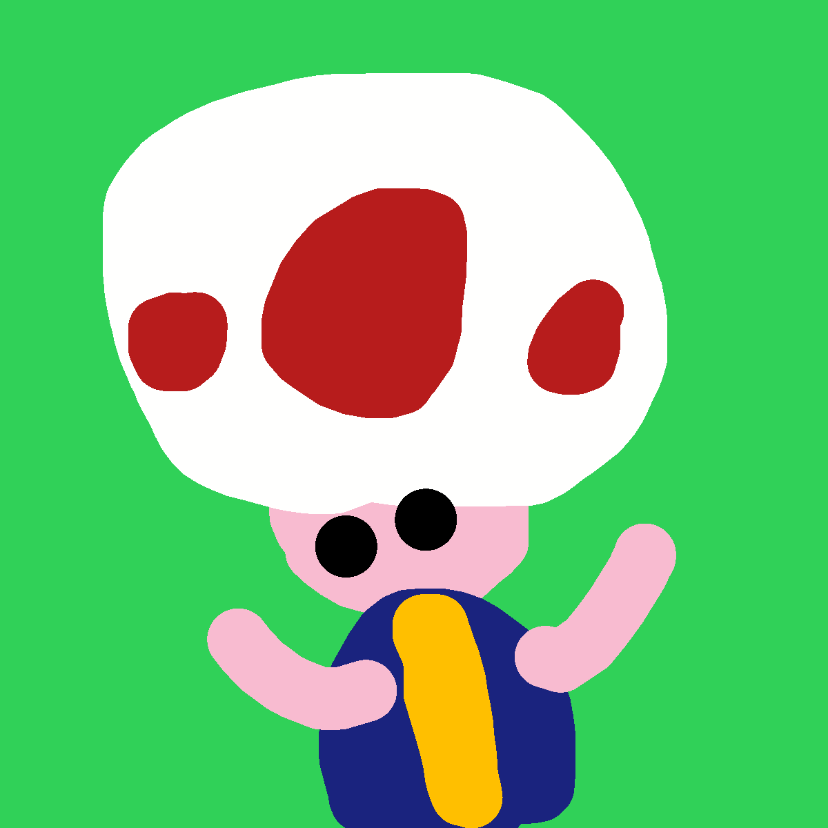 Toad drawing by knoxy