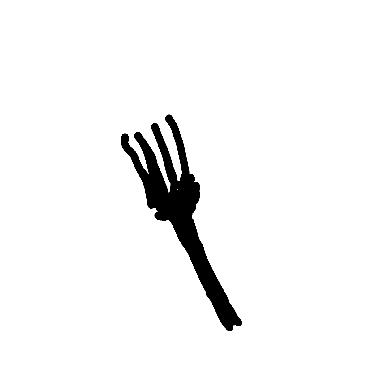 Fork drawing by soft-mint-carve