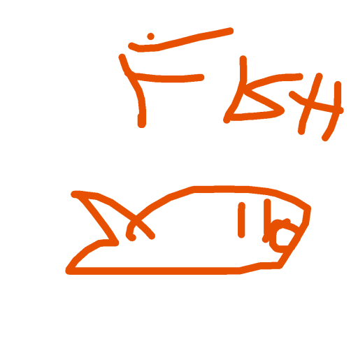 Fish drawing by plus-lead-builder