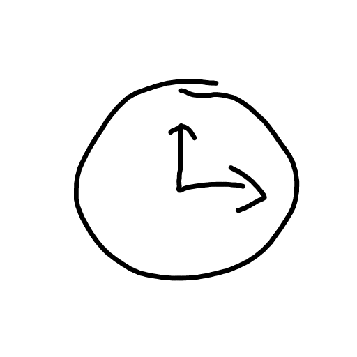 Clock drawing by cream-live-style