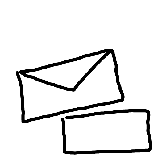 Envelope drawing by Toni27