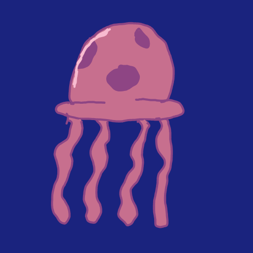 Jellyfish drawing by Guardianoflives