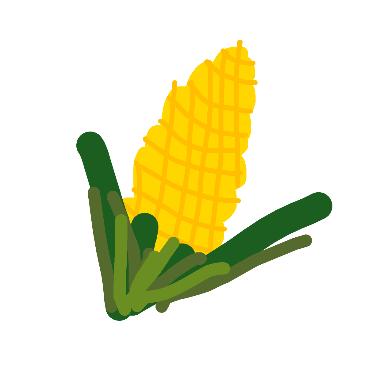 Corn drawing by parkalini