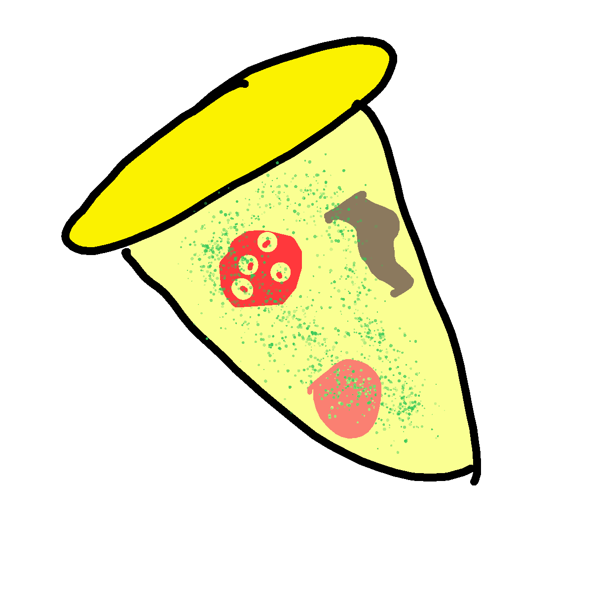Pizza drawing by theodore