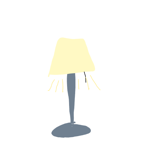 Lamp drawing by Shandi