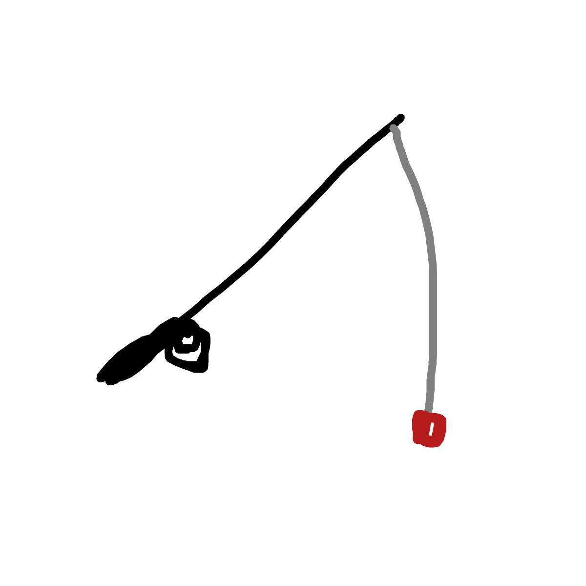 Fishing Rod drawing by coolest_person_ever