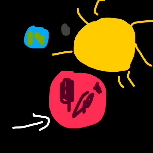 Mars drawing by louie