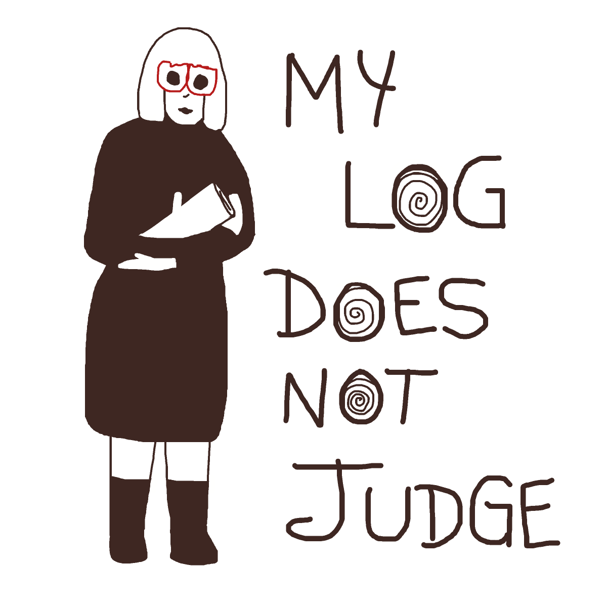 Log Lady drawing by firecracker