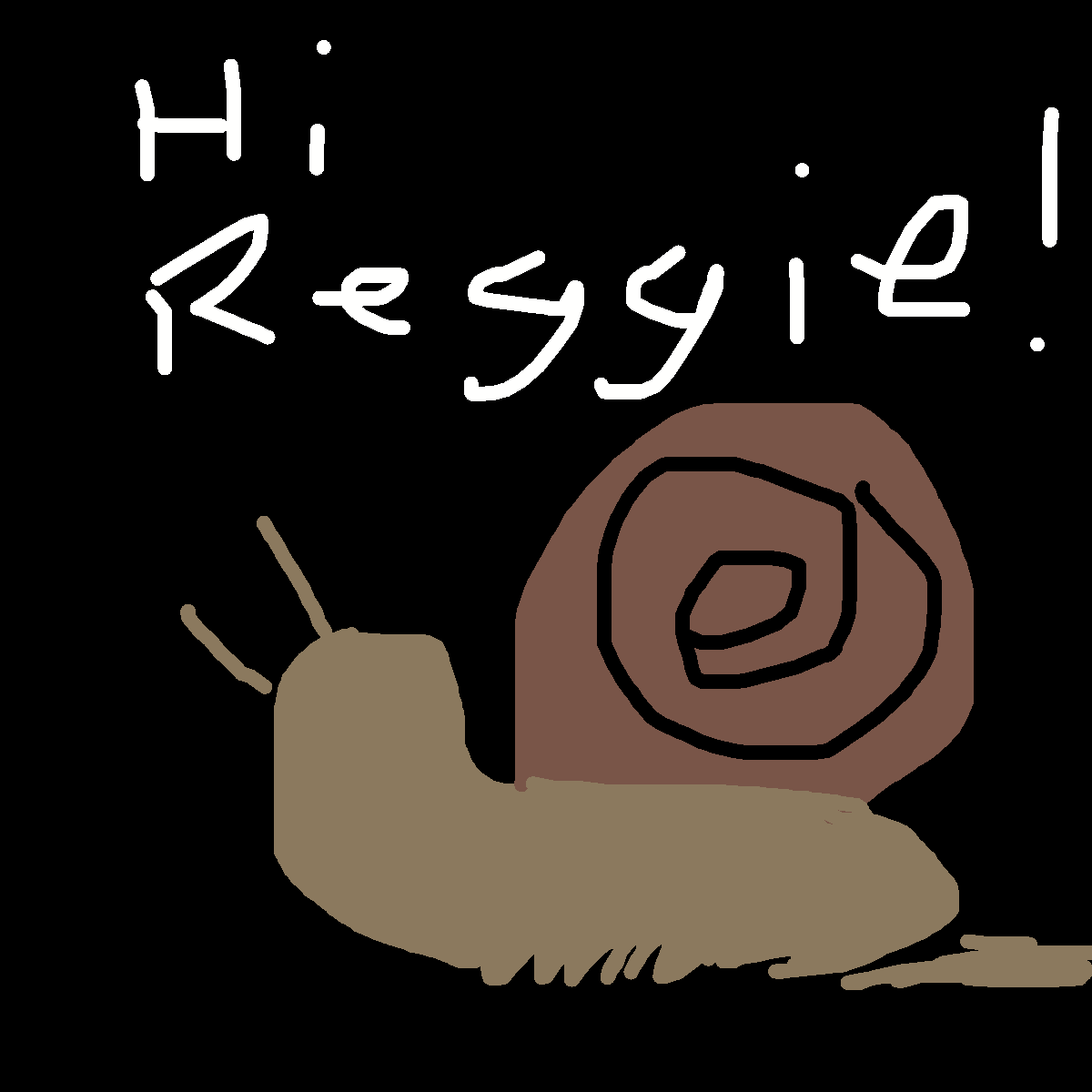 Snail drawing by navy-wide-voice
