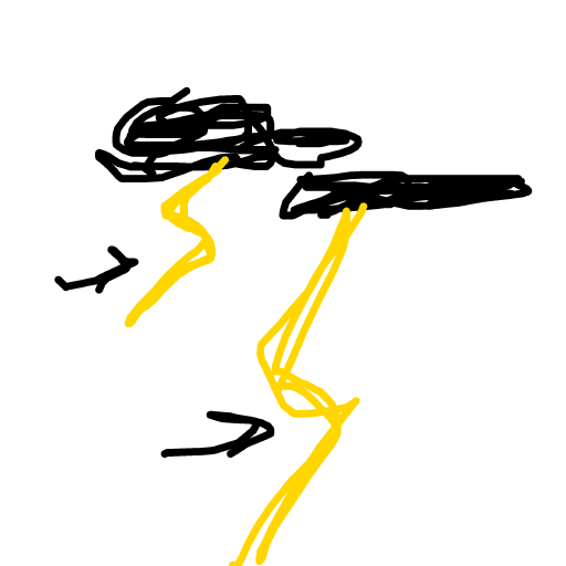 Lightning drawing by honey crisp