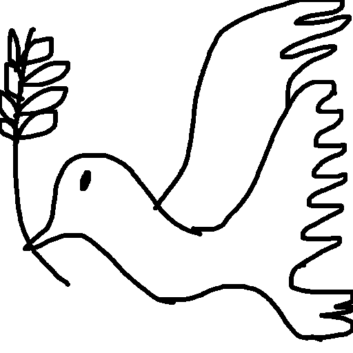 Dove drawing by mikestam195