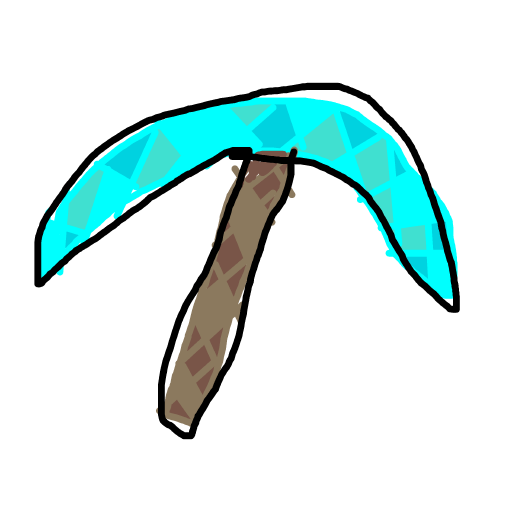 Pickaxe drawing by parkalini