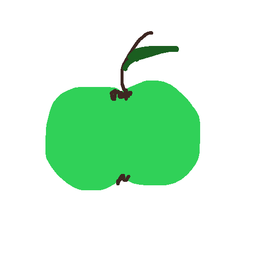 Apple drawing by lucky-bold-valor