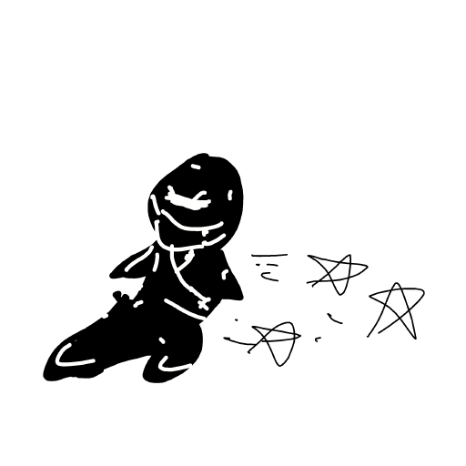 Ninja drawing by Shew