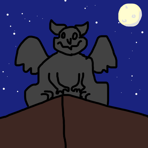 Gargoyle drawing by knoxy