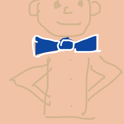 Bowtie drawing by dark-clear-force
