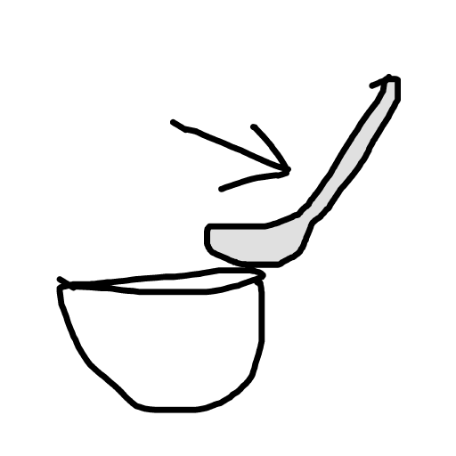 Spoon drawing by jopotihnik