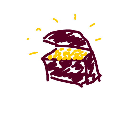 Treasure drawing by Mr Doodles