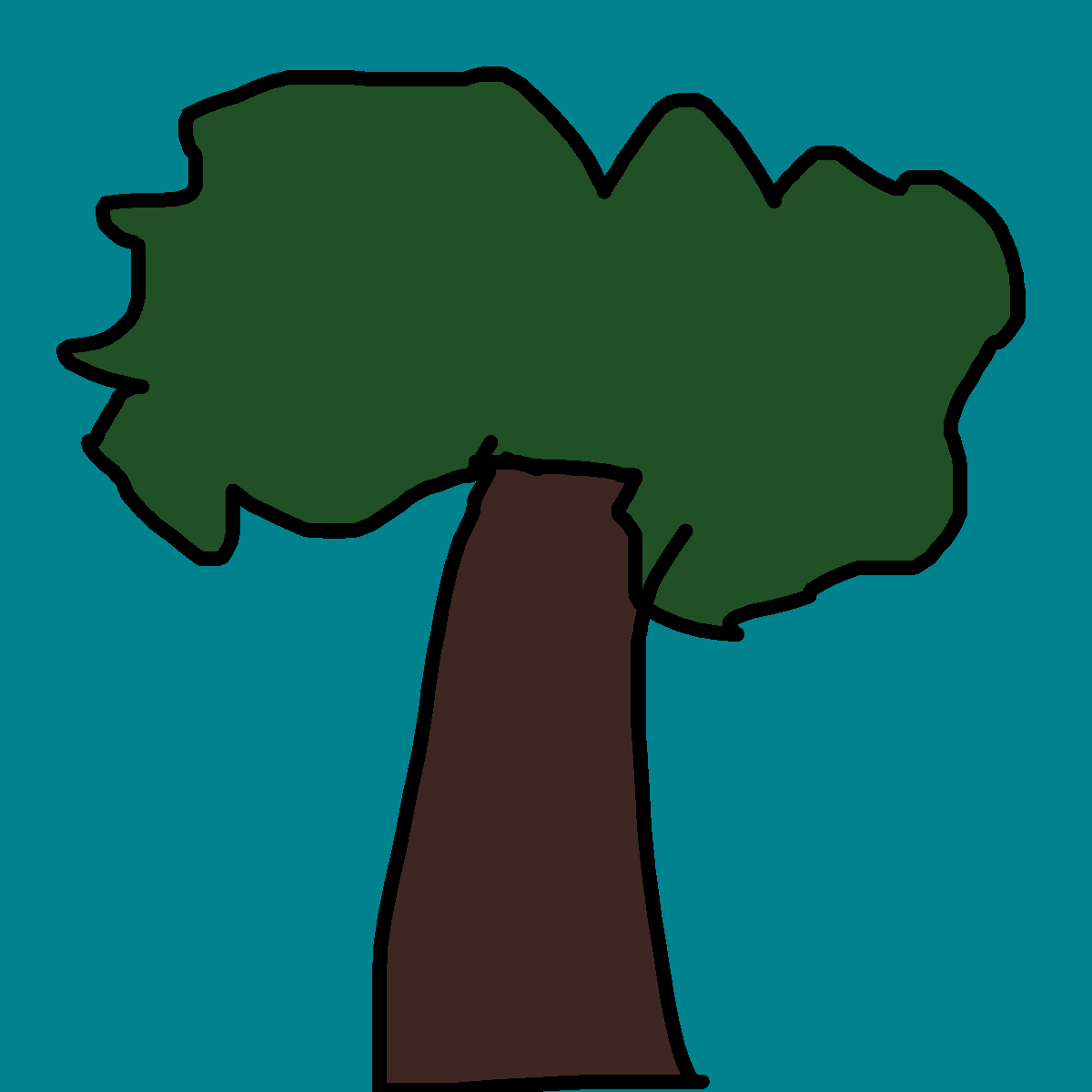 Tree drawing by zion