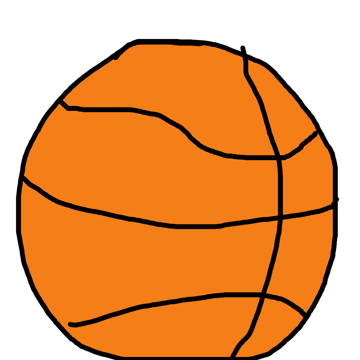Basketball drawing by tandman