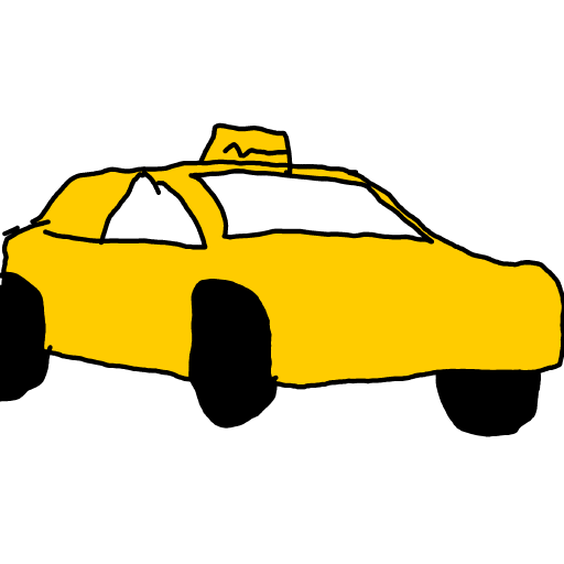 Taxi drawing by ishak