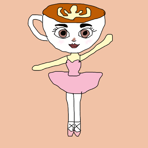 Ballerina drawing by japsie