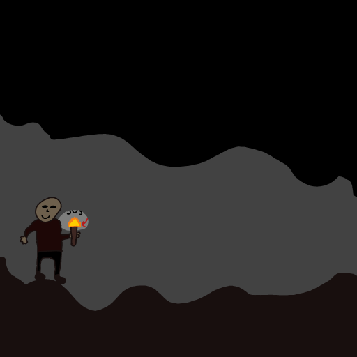 Torch drawing by Cwis448
