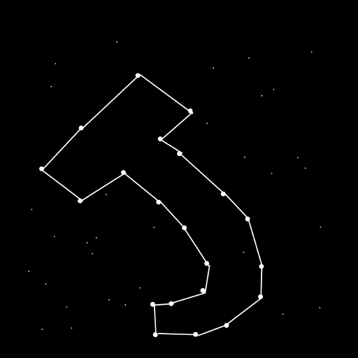 Constellation drawing by jake