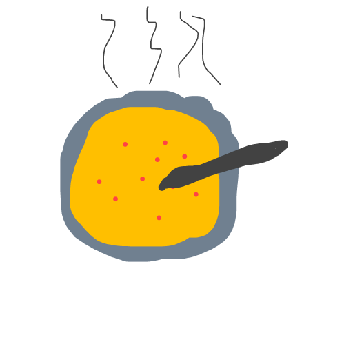 Soup drawing by tromb