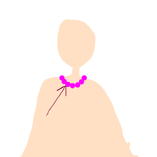 Necklace drawing by grand-bold-peak