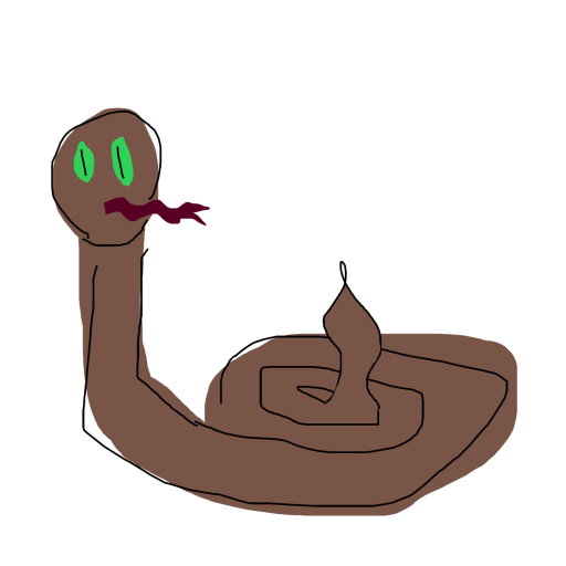 Snake drawing by angel
