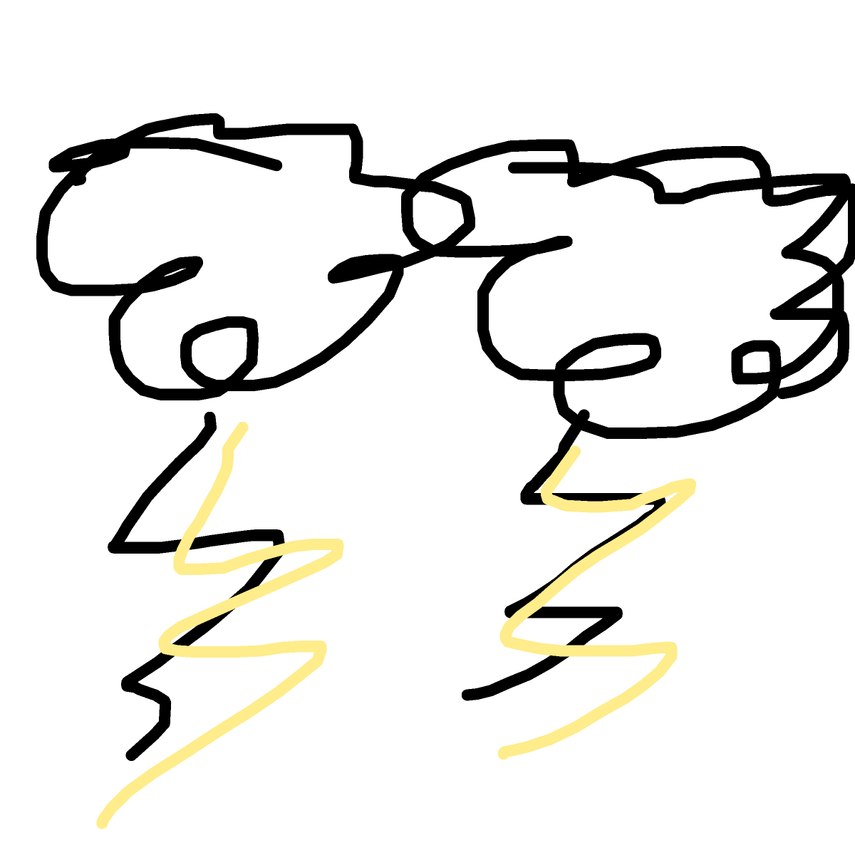 Lightning drawing by zinc-star-king