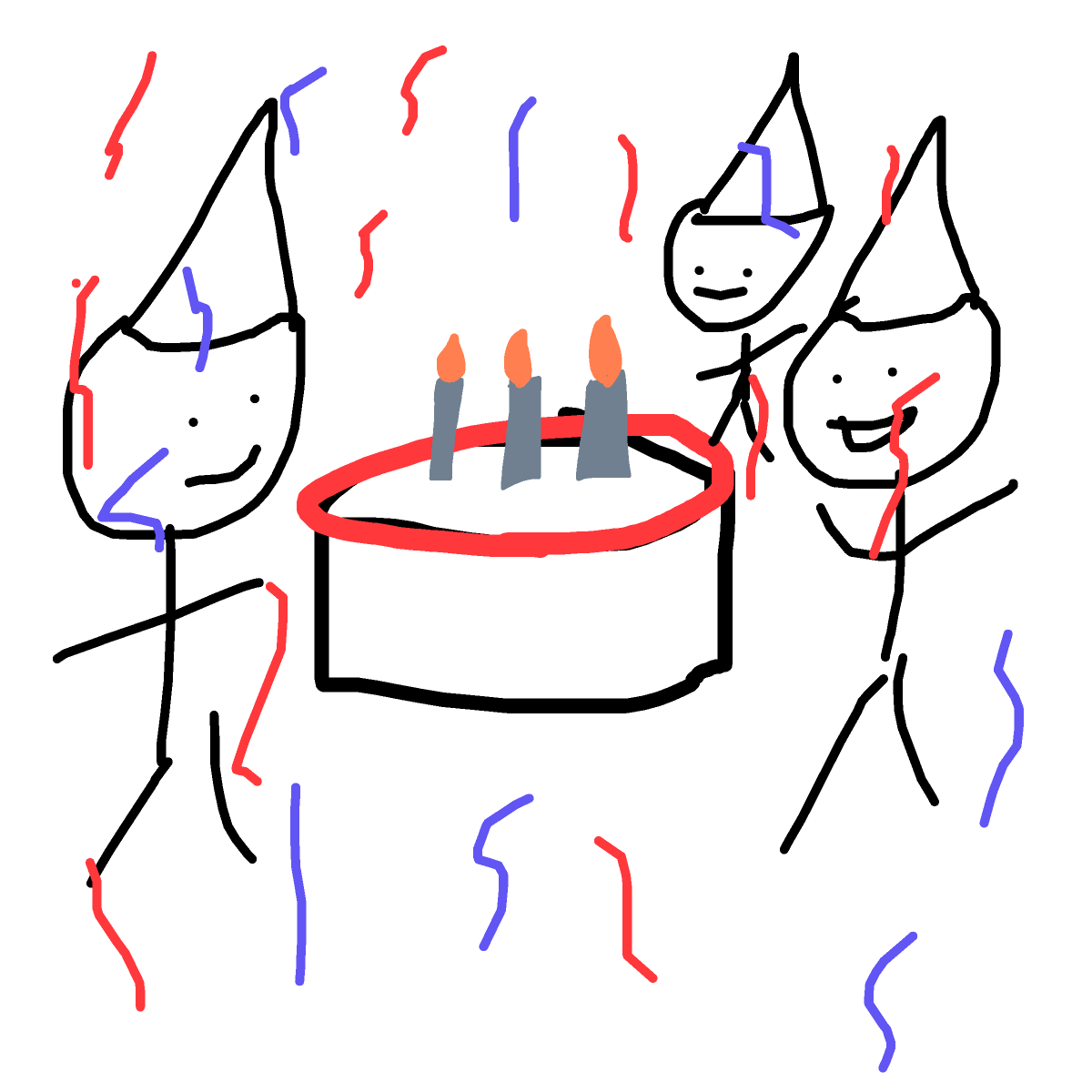 Birthday drawing by hatben