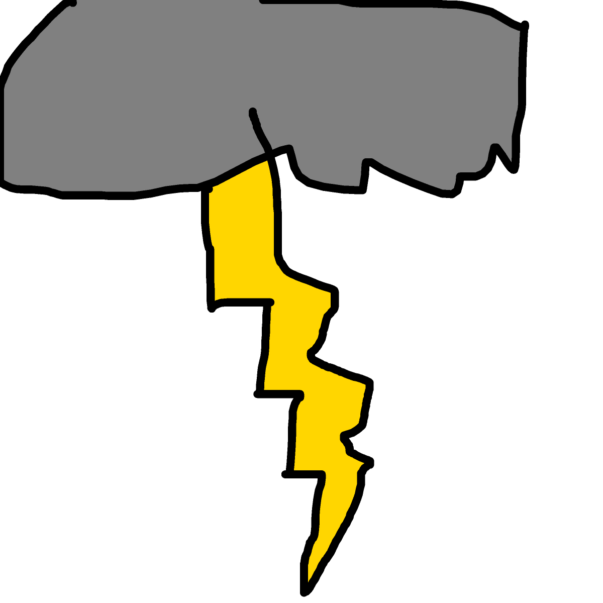 Lightning drawing by troy