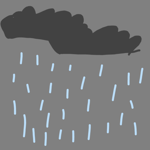 Rain drawing by ebony-neat-blade
