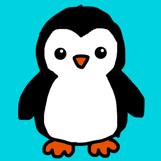Penguin drawing by dan