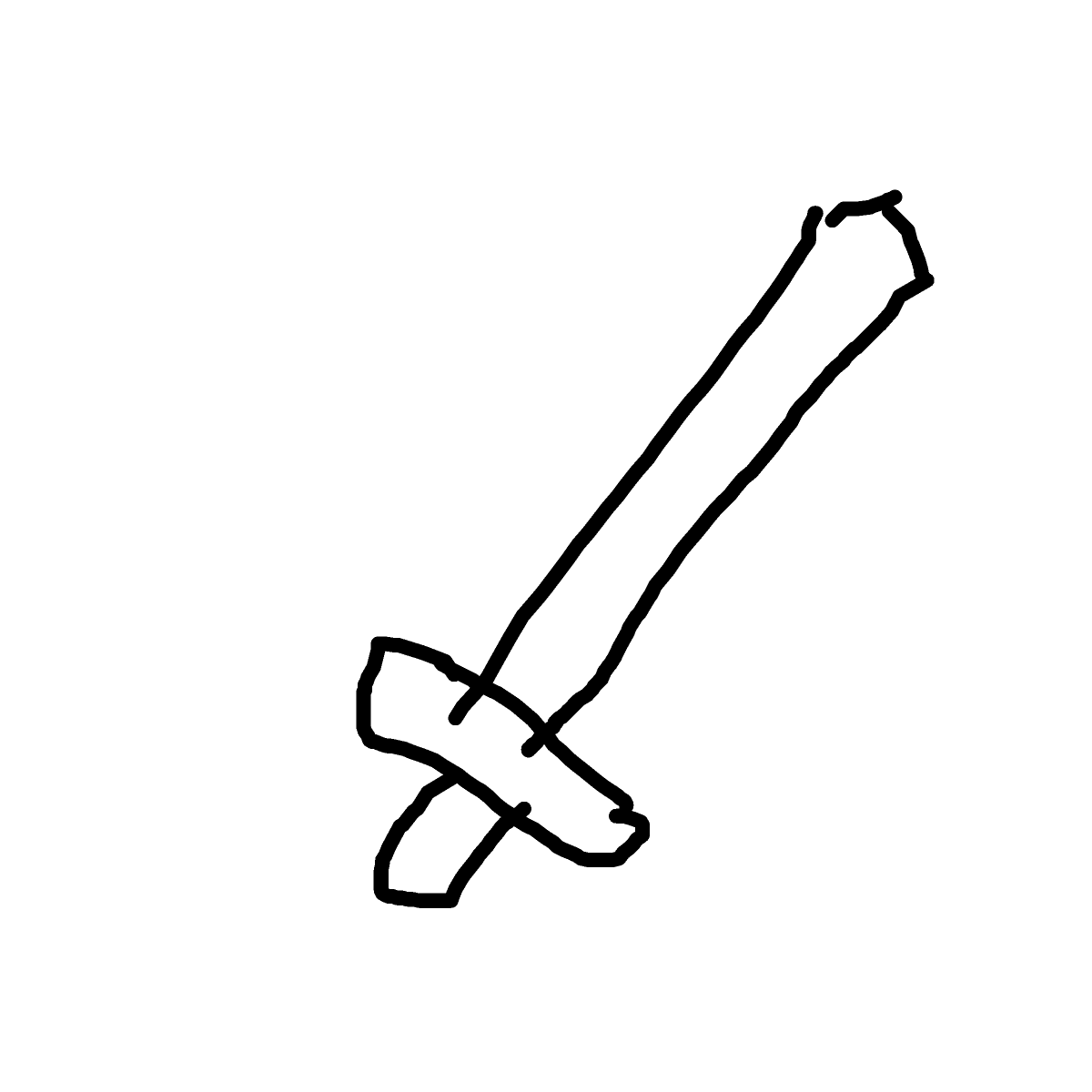 Sword drawing by draw-silver-pro