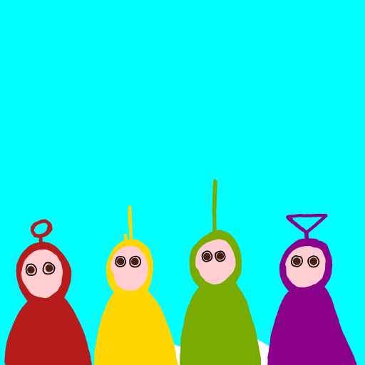 Teletubbies drawing by marimou