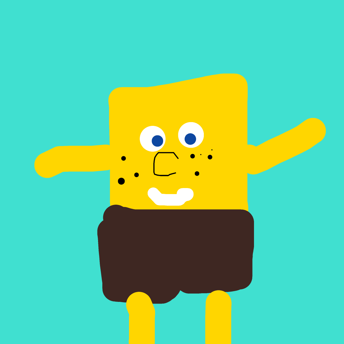 SpongeBob drawing by nice-draw-designer