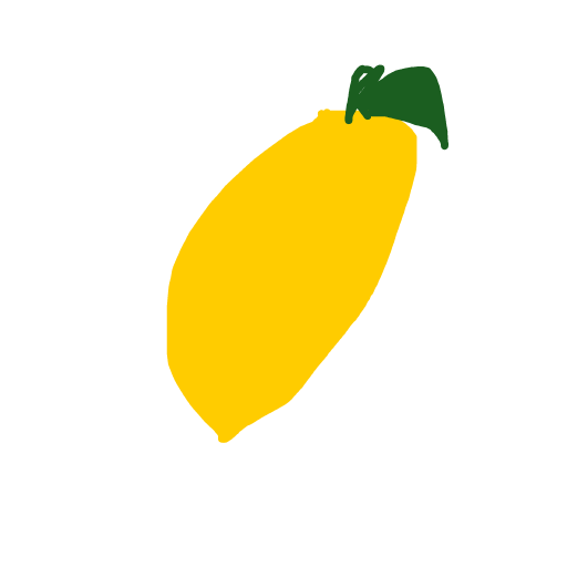 Lemon drawing by cyan-bronze-net