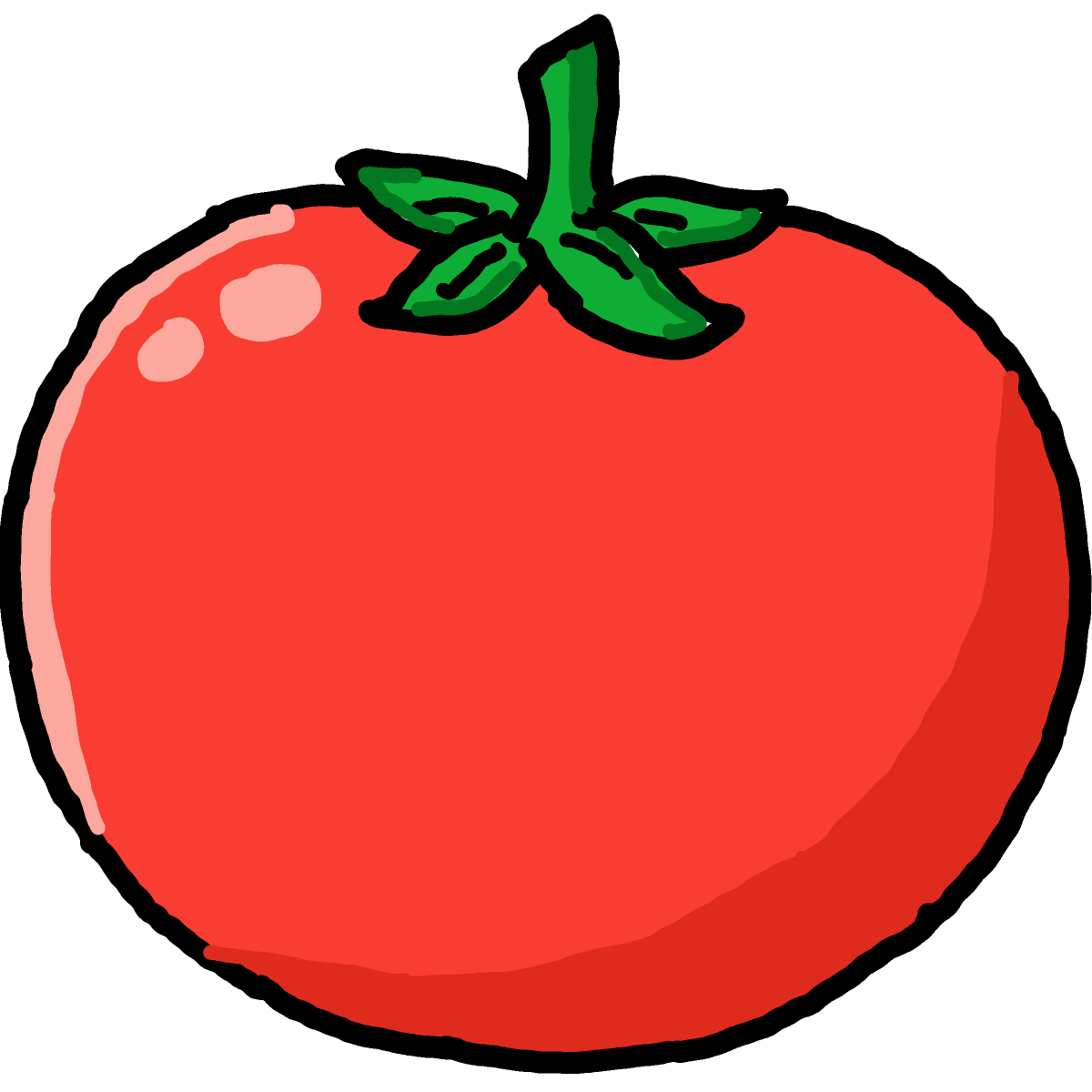 Tomato drawing by Guardianoflives