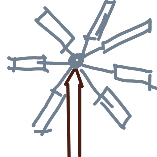 Windmill drawing by coal-mild-peace