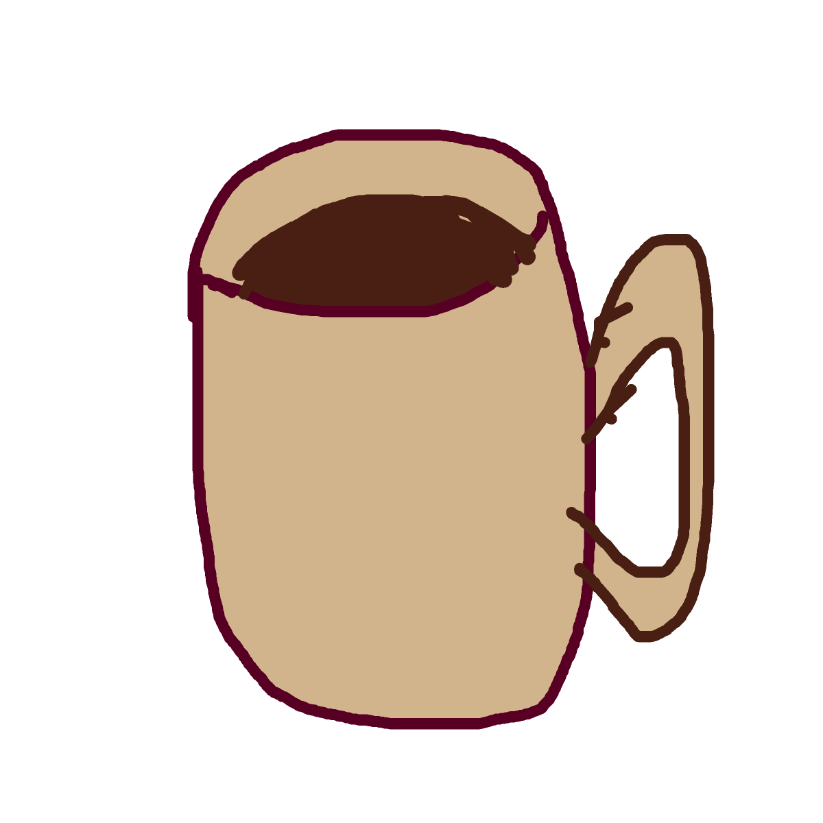 Mug drawing by jivemarlin