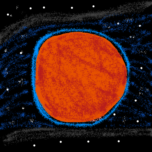 Mars drawing by carla