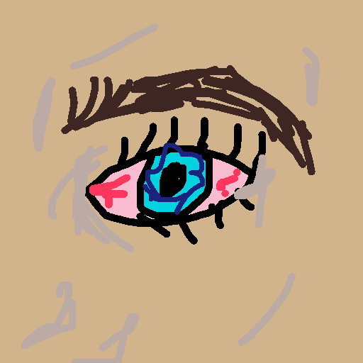 Eye drawing by cyan-beta-earth